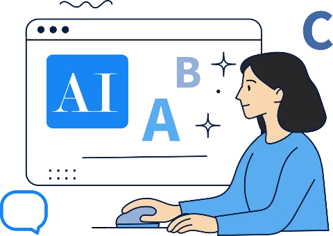 ESL AI Teacher illustration